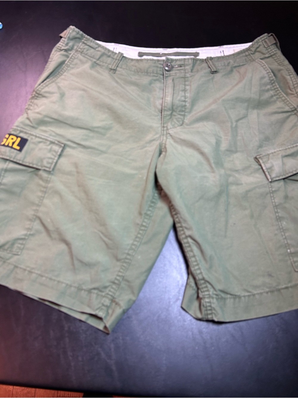 Denim & Supply Ralph Lauren Cargo Shorts Men’s 34 Olive Green D.S. USRL